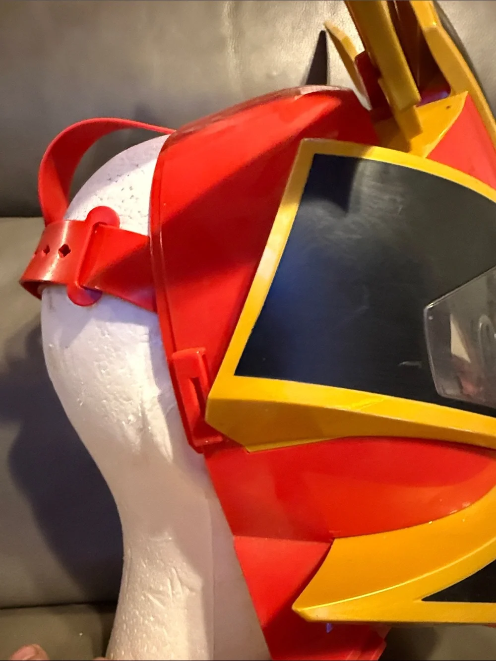 2012 Bandai Power Rangers Super Samurai Shogun Red Ranger Deluxe Talking Mask